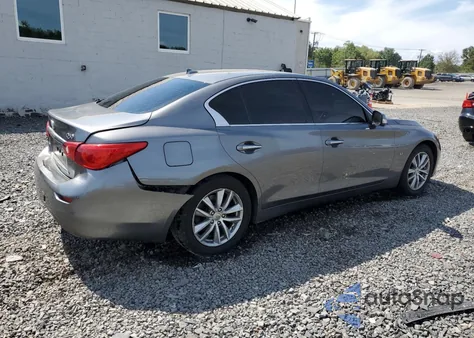 2015 Infiniti Q50 Base из США, поврежденный, VIN JN1BV7AR7FM400576